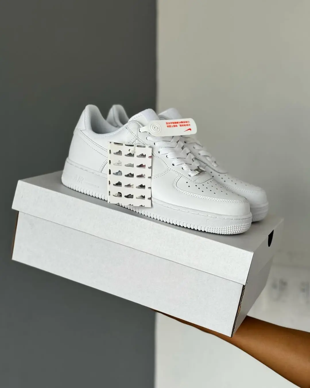 New Sneakers Air frcee 1 Low White Unisex - Uk 36-44
