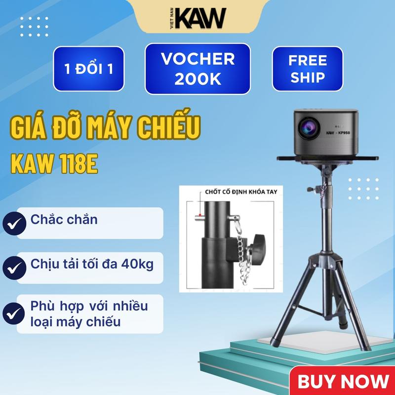 Giá Đỡ Máy Chiếu 3 Chân KAW 1m8 Đa Năng Có Thể Điều Chỉnh Độ Cao Linh Hoạt máy chiếu Phụ Kiện