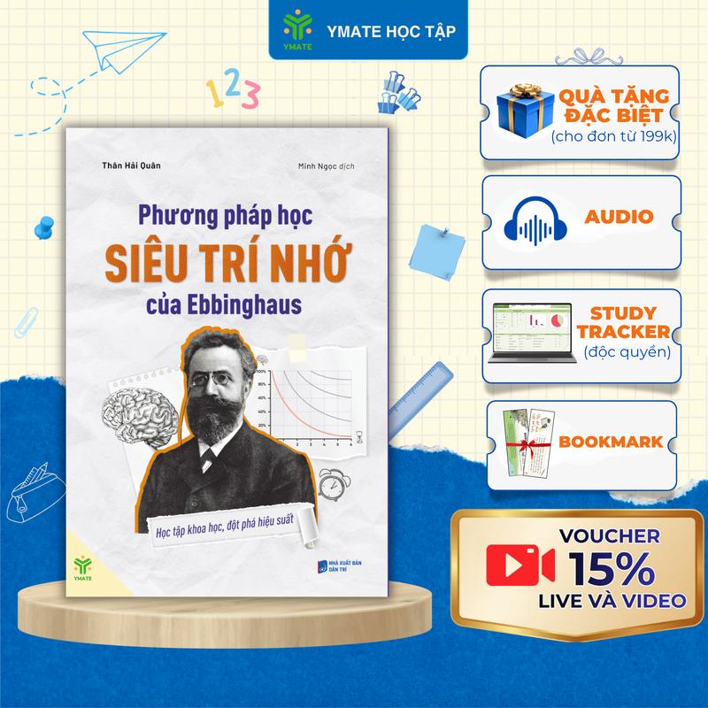 Sách - Phương Pháp Học Siêu Trí Nhớ Của Ebbinghaus – Học Tập Khoa Học, Đột Phá…