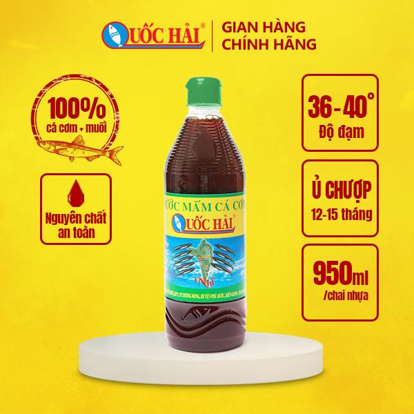 Nước mắm truyền thống Phú Quốc Quốc Hải Thượng Hạng Chai 950ml