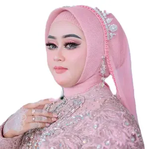 PASHMINA RAJUT GLITTER / PASHMINA GLITER RAJUT / HIJAB PENGANTIN / JILBAB PENGANTIN / KERUDUNG RAJUT / RAJUT / WEDUNG / MUA