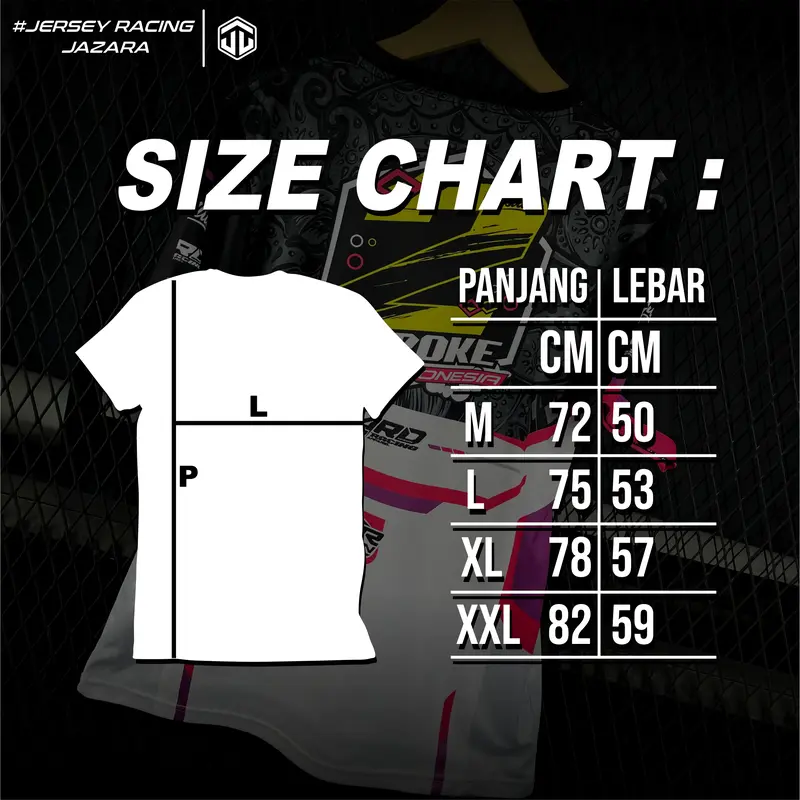 Baju Kaos Racing 2STROKE 2TaK Bahan Jersy atau Dryfit 4
