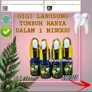 GIGI LANGSUNG TUMBUH PENUMBUH GIGI KROPOS COPOT SULIT TUMBUH UNTUK SEMUA USIA Gusi