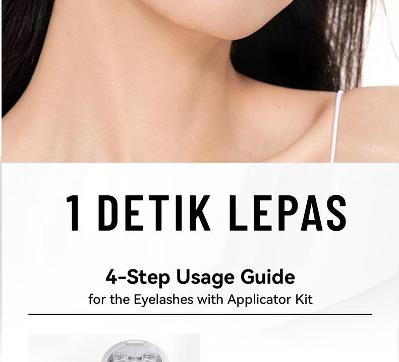 (ANGEL BLACK) 1.0 WOSADO Bulumata Magnetic Bulumata Eyelash Extention