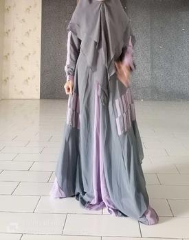 Product Review of Malmira - Gamis Syari Wanita Muslim Bahan Ceruty Babydoll Set Khimar Dua Layer terbaru Manset Panjang Dress Mewah Ceruti from 🦋**🦋 1