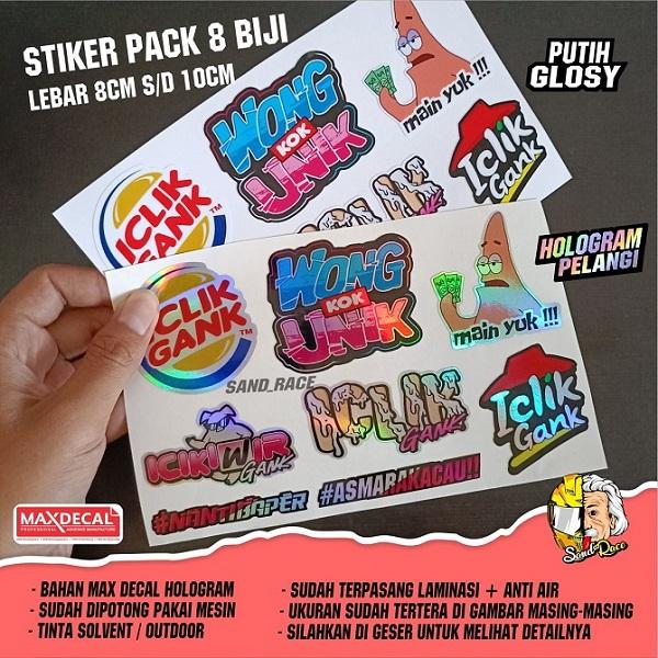 stiker iclik gank kata