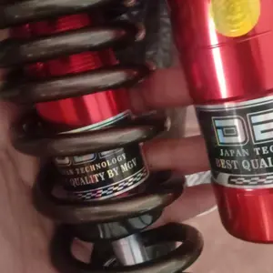 Shock DBS G+ 8899 Matic Mio Beat Scoopy Vario FI Vario 125/150 Xeon Genio Stylo Fazzio Mio J Mio M3 Soul GT Skok Belakang Harga Grosir Termurah - Gold, Motorcycle Tabung