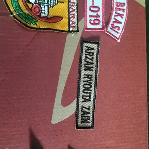 (promo) Bordir Papan Nama Seragam Custom berkualitas satu hari jadi