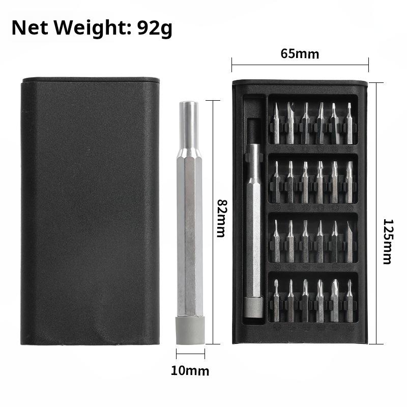 Bộ Tuốc Nơ Vít Đa Năng, Nhỏ Gọn Và Bền Công tắc 24 bit, Sửa chữa điện thoại, đồ nội thất và thiết bị điện tử ngay lập tức, chỉ trong vài giây Kích thước bỏ túi, có tay cầm chống trượt 3