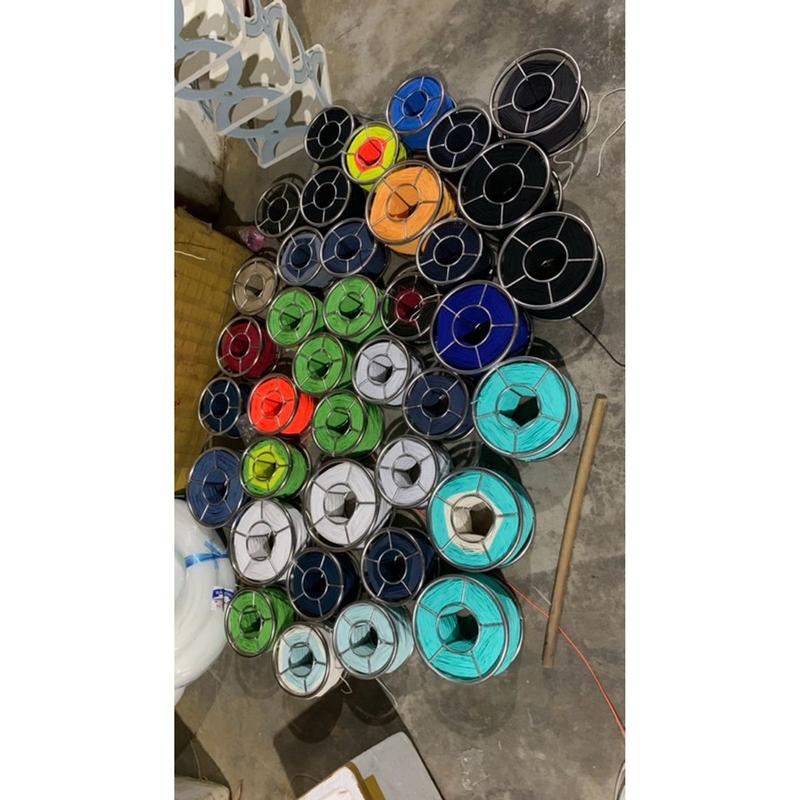  Combo guồng và dây malai quấn sẵn 1li2 và li4 thả diều 1m7 tới 2m5 màu ngẫu nhiên 