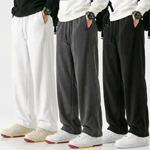 Celana Baggy Loose Sweetpants Celana Panjang Unisex Hightwaist Kulot Pria  Wanita Casual