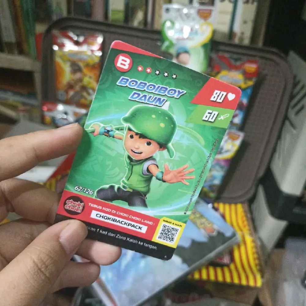 62/126 Boboiboy Daun