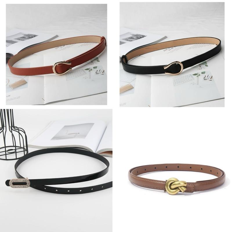 Dây betl cho nữ, dây thắt lưng bản nhỏ, phụ kiện cho váy, áo 0