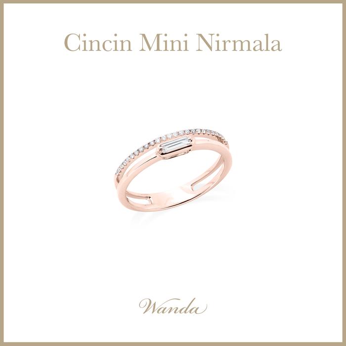 Gambar Cincin Berlian Wanda - Mini Nirmala - Ring dari Wanda House Of Jewels Kota Administrasi Jakarta Pusat 5 Tokopedia