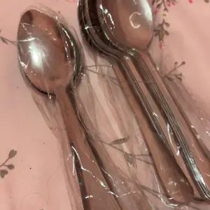 SUBRON 24pcs SET Sendok Garpu Makan Tebal Stainless 22 gram Alat Makan Lengkap Spoon Fork