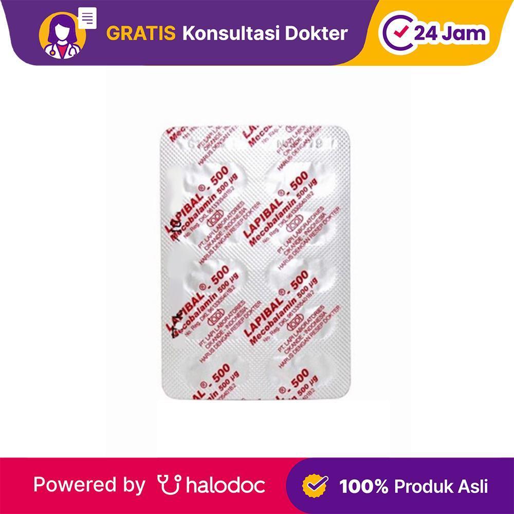 Lapibal 500 mcg 10 Kapsul (strip)