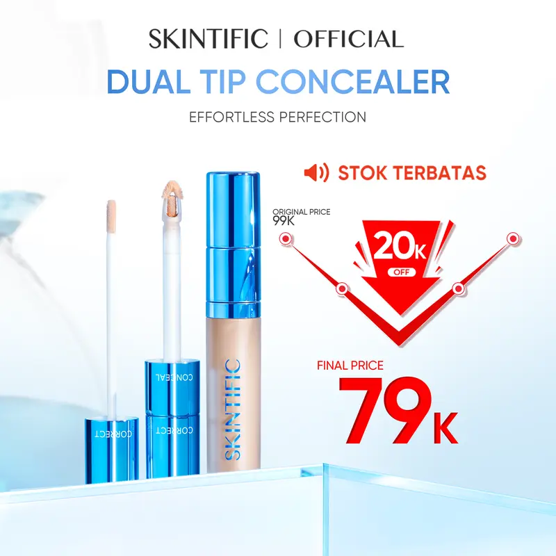 SKINTIFIC Cover Perfect Serum Concealer  5ml 0