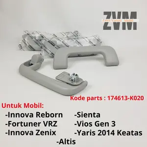 Toyota Handle Pegangan tangan Plafon Original Innova reborn /Hand grip Original Toyota Vios, Altis Wish Fortuner VRZ Sienta Dan Innova Zenix