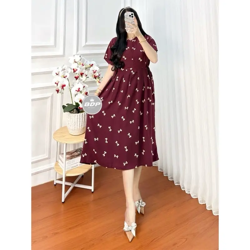 Daster Chibi Rayon Harian Santai Wanita Motif Pita Busui Resleting Depan Daster Wanita Lengan Pendek Ld 110 Baju Wanita Harian Murah Adem Baju Tidur Wanita Rayon Kekinian Terbaru Nyaman Batik Wanita Dress Kekinian Busui Bumil 1