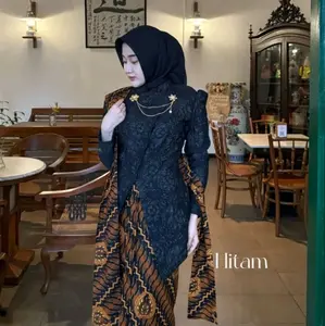 Kebaya Janggan Naila fit to xxxl free bros Cantik ( atasan saja)
