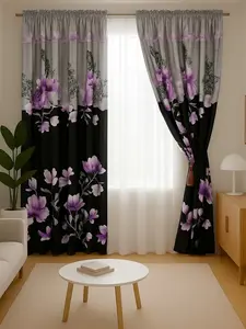 DRAPIQ-Gorden Pintu Serut minimalis  motif Terbaru Ukuran 200x100cm Bahan Poliester