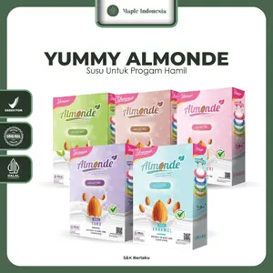 (BPOM) ALMONDE PREMIUM ALMOND untuk ibu hamil & Program Hamil / Almonde Susu Ibu Hamil / Almonde Susu Promil