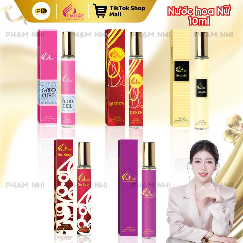 CHARME PERFUME Nước Hoa 10ml dành cho Nữ