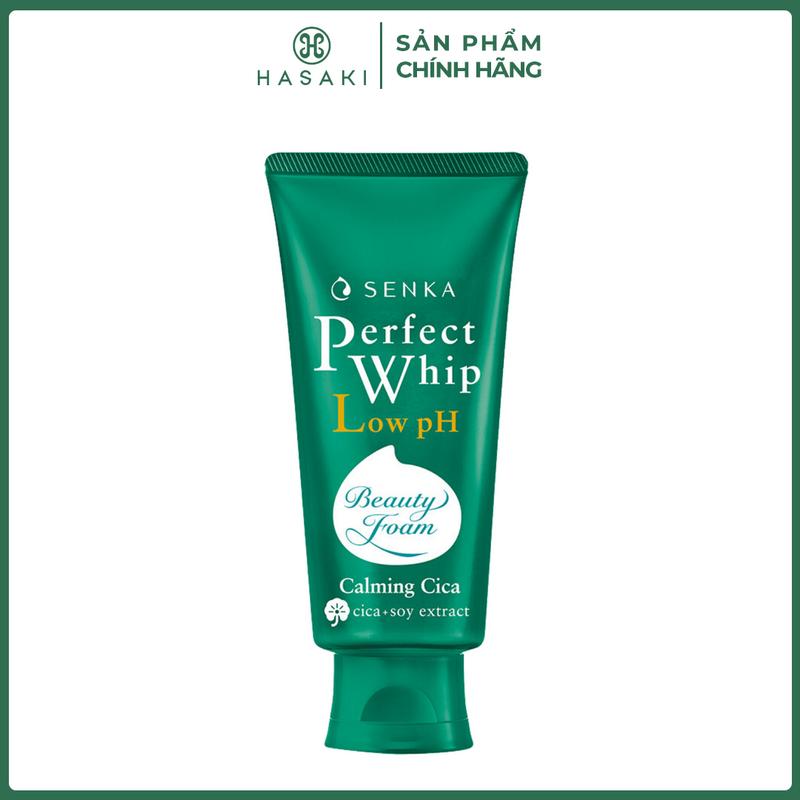  Sữa Rửa Mặt Senka Tạo Bọt Chiết Xuất Rau Má Dịu Nhẹ 100g | HASAKI BEAUTY 