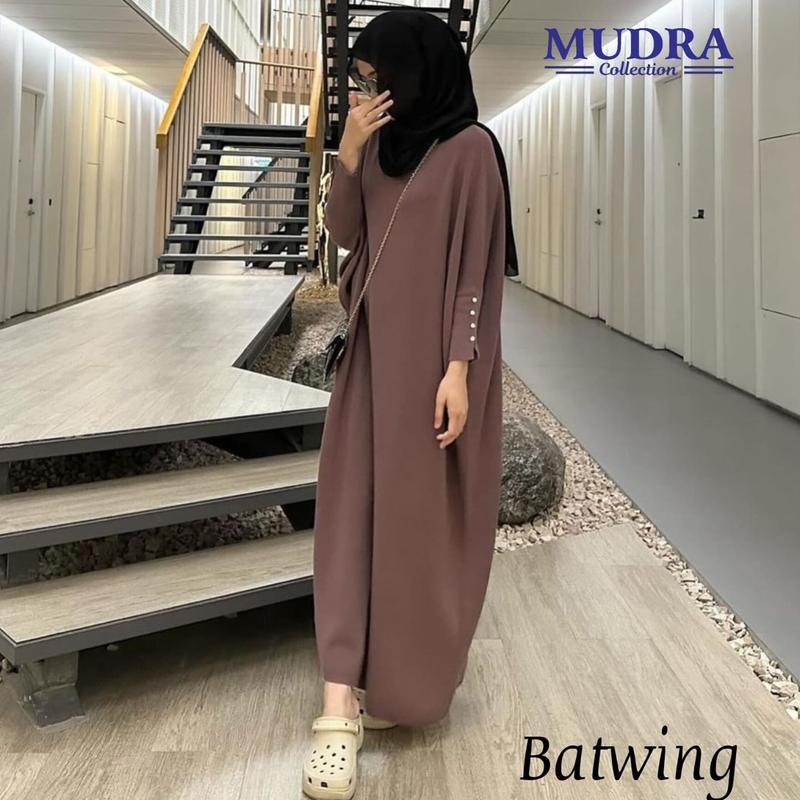 GAMIS WANITA BATWING KNIT PREMIUM 2