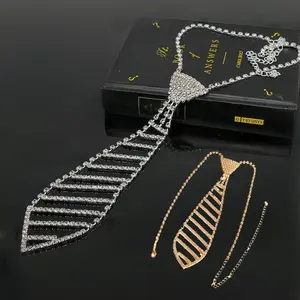 Kalung Panjang Dasi Berlian Imitasi Necklace Dasi Wanita Sexy