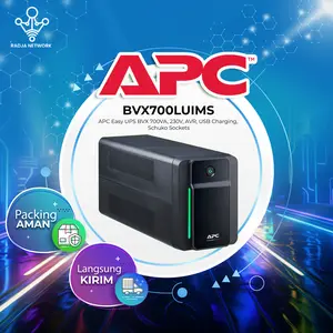 UPS APC BVX700LUI-MS 360 Watt EASY UPS 700VA GARANSI RESMI 3 TAHUN USB Charging FREE VOUCHER