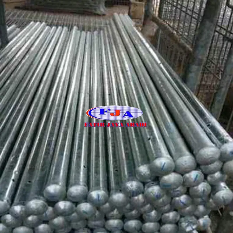 Tiang Pagar Brc Tinggi 200 cm Hot Dip Galvanis - Harga Murah 7