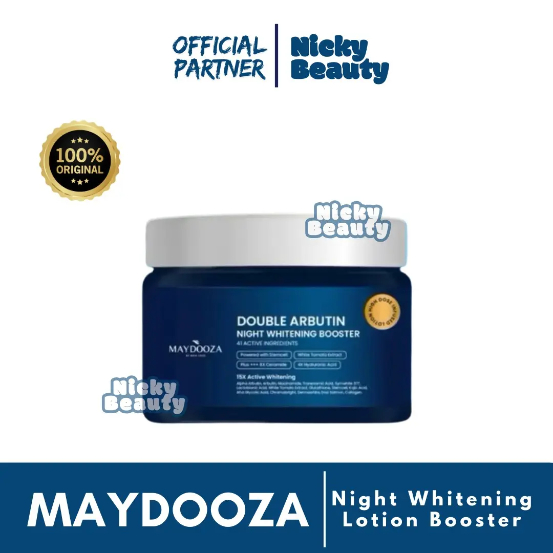 (READY) Maydooza - Body lotion Infused Whitening 15x Active Whitening + 41x Active Ingredients Hughes Dose Infused Lotion Mencerahkan