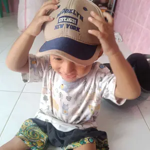 topi anak Brooklyn New York.  topi baseball anak.
