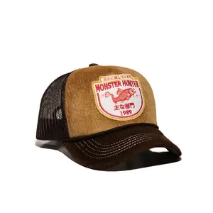 Fishycho Monster Hunter Corduroy Trucker Hat