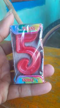Product Review of Lilin Angka Merah / Lilin Ulangtahun Merah from B**u K**p 0