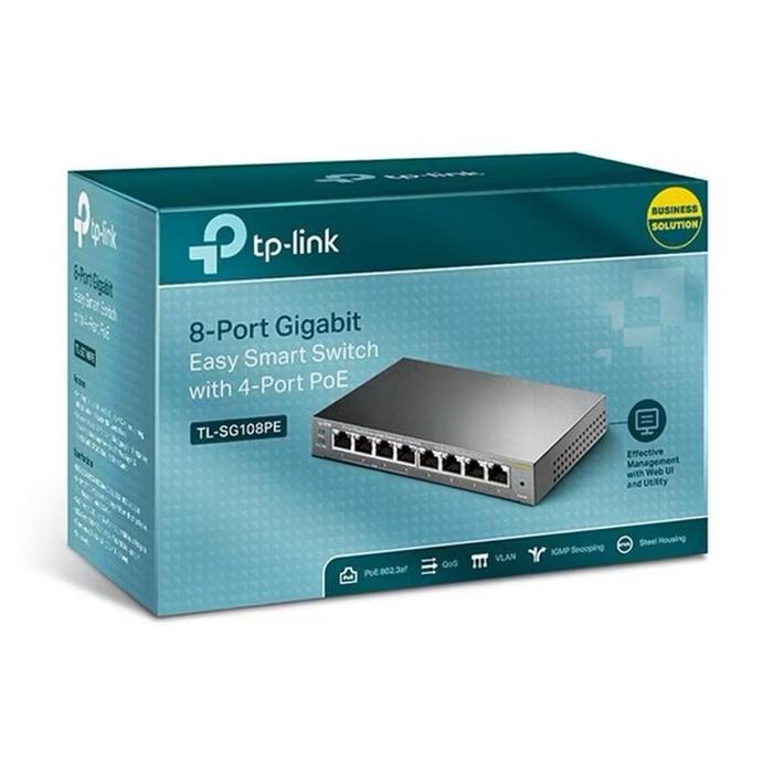 Smart Switch Computer Jual TP-Link Switch Hub TL-SG108PE | 8-Port Gigabit Easy Smart Swtich ...