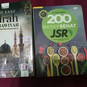 Paket 2 Buku THE EASY Sirah NABAWIYAH-200 Resep Sehat Jsr. BEST SELLER