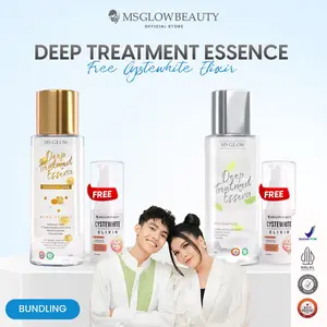 MS GLOW - [BUY 1 GET 2] - DEEP TREATMENT ESSENCE FREE CYSTEWHITE ELIXIR