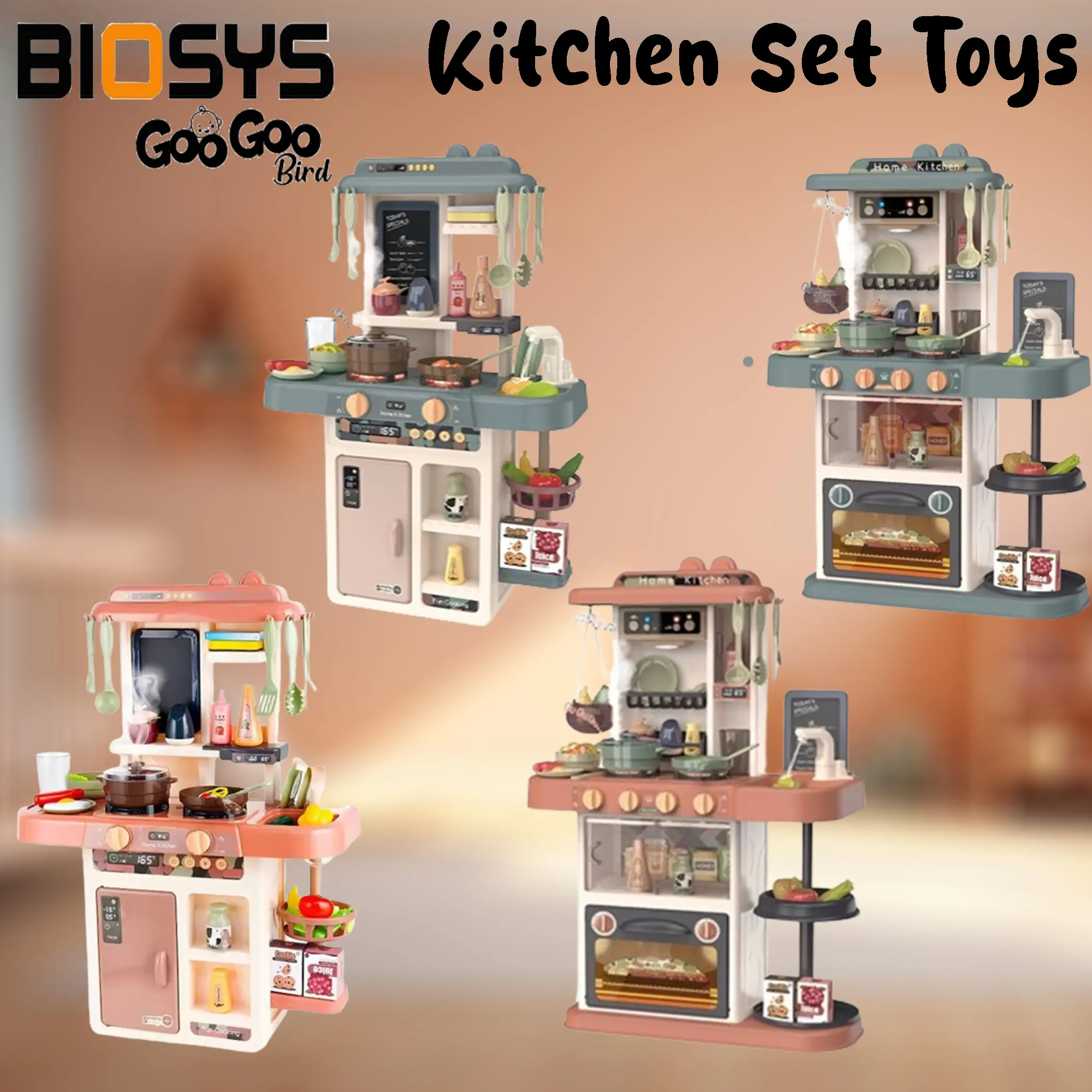 gugu gaga penguin toy chef in home - TikTok Shop Malaysia