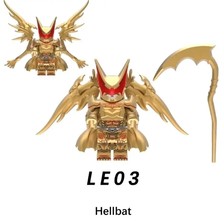 mainan balok hellbat Batman armore LE02 Pendidikan 2