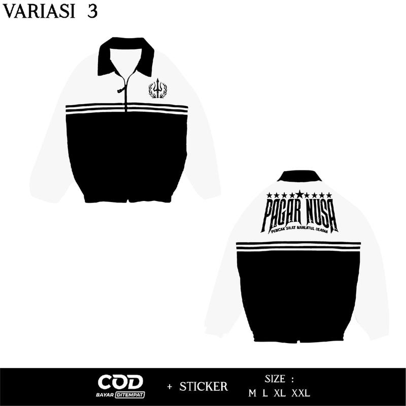 Tracktop Sablon//Bordir Pagar Nusa Pencak Silat Nahdlatul Ulama 2