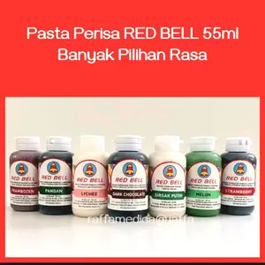 RED BELL Pasta Perisa Pewarna 55ml - 29 VARIAN RASA & AROMA bahan kue dan minuman