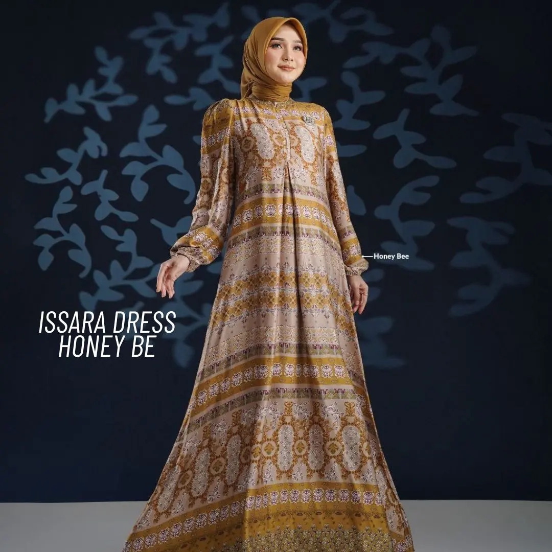 ISSARA DRESS HONEYBE M