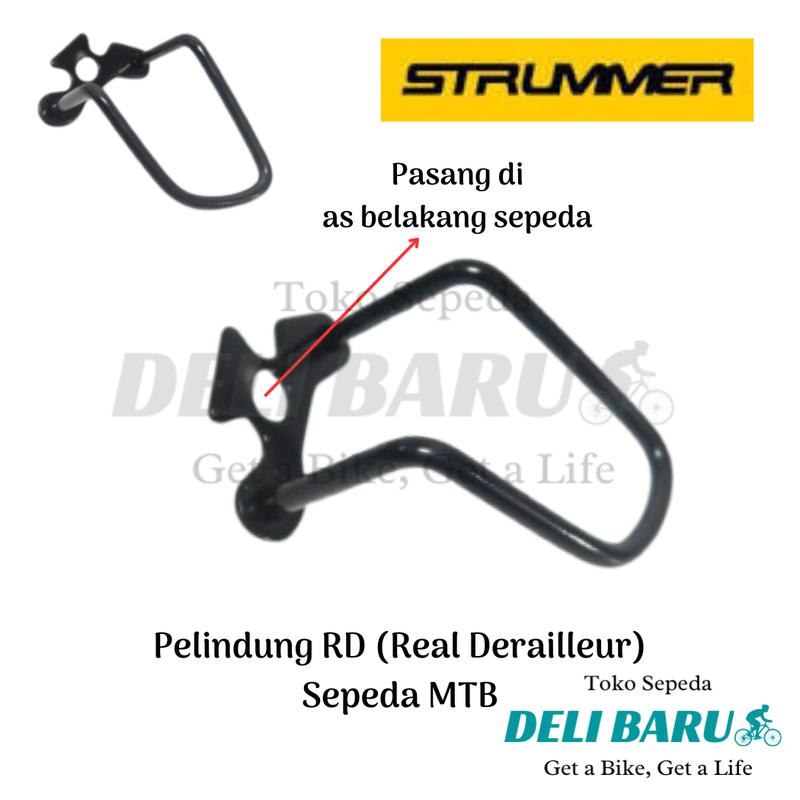 Product Introduction of Strummer Pelindung Pengaman RD Rear Derailleur Protector Operan Gigi Box Bamper Sepeda lipat MTB Roadbike 9