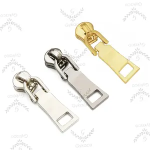 Aksesoris Tas Kepala Resleting BESI No. 5 (B) Pendek / Patah (Zipper puller) - (IMPORT)