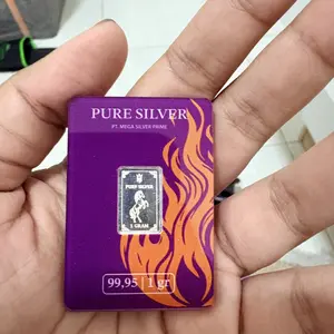 PURE SILVER Perak Murni 99,95% | 1 Gram Bundling - 250 Gram | Best Seller