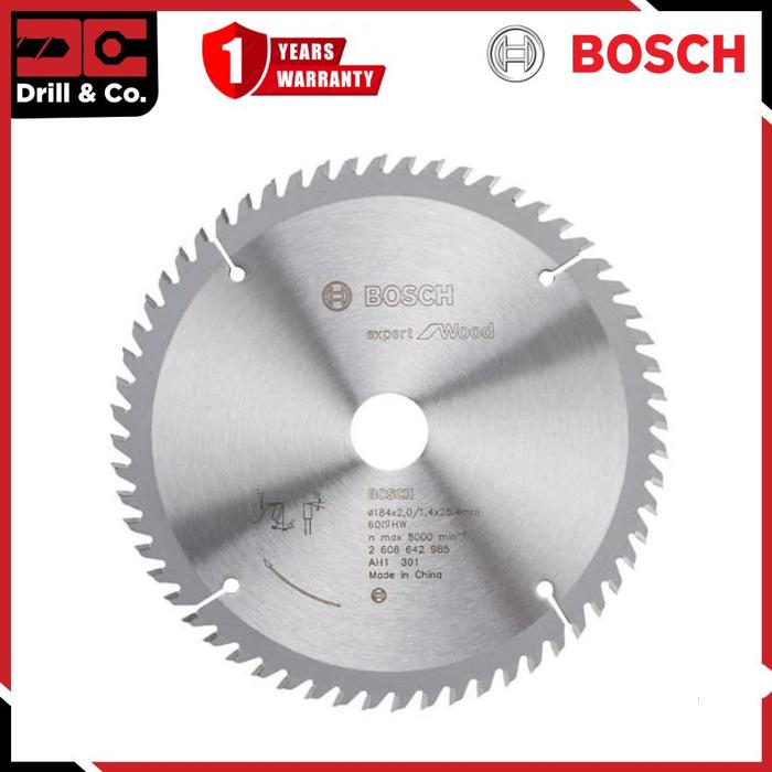 Gambar Mata Gergaji Saw Blade Bosch Expert Wood 9" / 235 mm x 60 T (000) dari Drill&Co Kota Administrasi Jakarta Barat Tokopedia