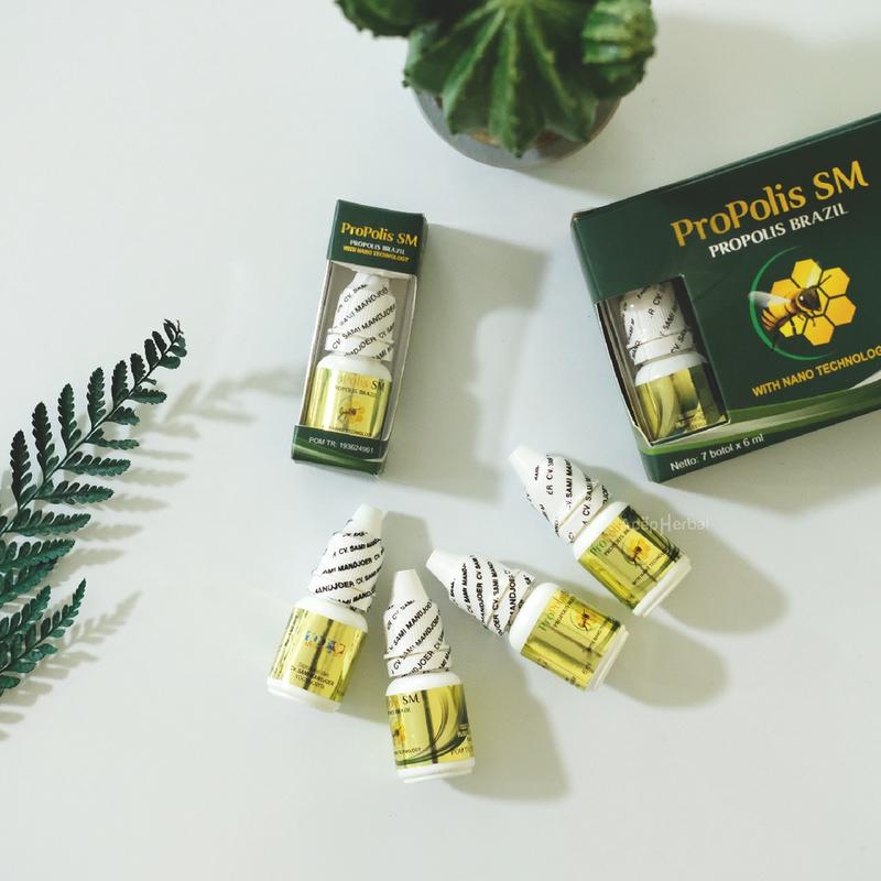 PROPOLIS SM - Propolis Brazil Isi 6ml Herbal Alami Tanpa Efek Samping 2