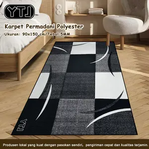 YTJ Karpet Lantai Eropa Style Uk 90 x 150cm/Karpet Bermotif aesthetic kekinian Permadani Polyester